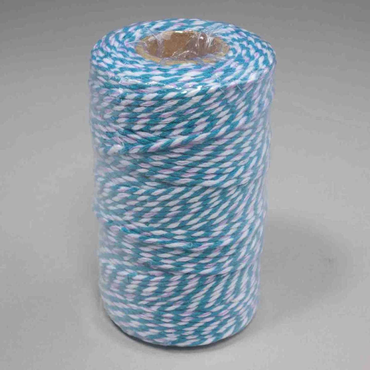 Cordino bicolore - 2 Mm x 100 M / Turchese