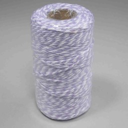 Cordino bicolore - 2 Mm x 100 M / Lavanda