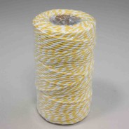 Cordino bicolore - 2 Mm x 100 M / Giallo