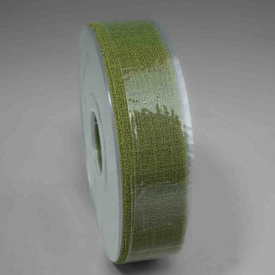 Nastro "Delicate" - 25 Mm x 25 M / Verde Oliva