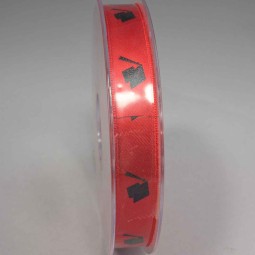 Nastro "Doppioraso Laurea" - 15 Mm x 25 M / Rosso