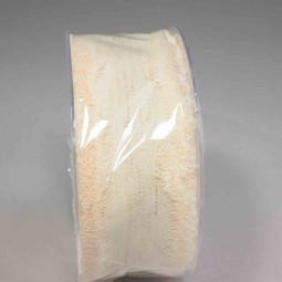 Nastro "Cotone Fringe" - 35 Mm x 15 M / Panna