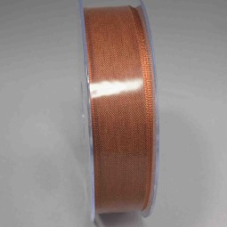 Nastro "Organza Mercurio" - 25 Mm x 10 M / Marrone