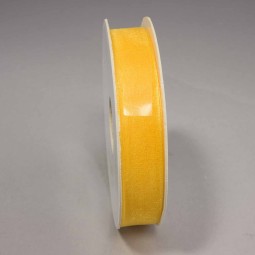 Nastro in "Organza" - 15 Mm x 50 M / Giallo