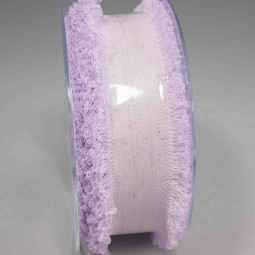 Nastro "Cotone Fringe" - 35 Mm x 15 M / Lilla