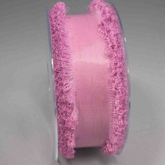 Nastro "Cotone Fringe" - 35 Mm x 15 M / Ciclamino