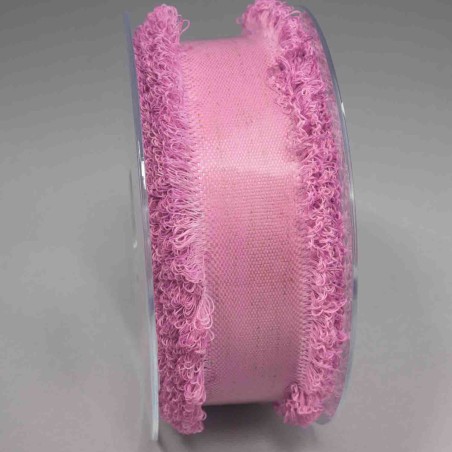 Nastro "Cotone Fringe" - 35 Mm x 15 M / Ciclamino