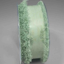 Nastro "Cotone Fringe" - 35 Mm x 15 M / Verde