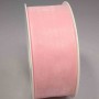 Nastro "Organza" - 40 Mm x 50 M / Rosa