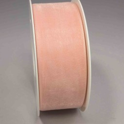 Nastro "Organza" - 40 Mm x 50 M / Rosa chiaro