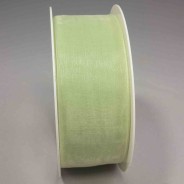 Nastro "Organza" - 40 Mm x 50 M / Verde chiaro