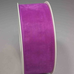 Nastro "Organza" - 40 Mm x 50 M / Violetto