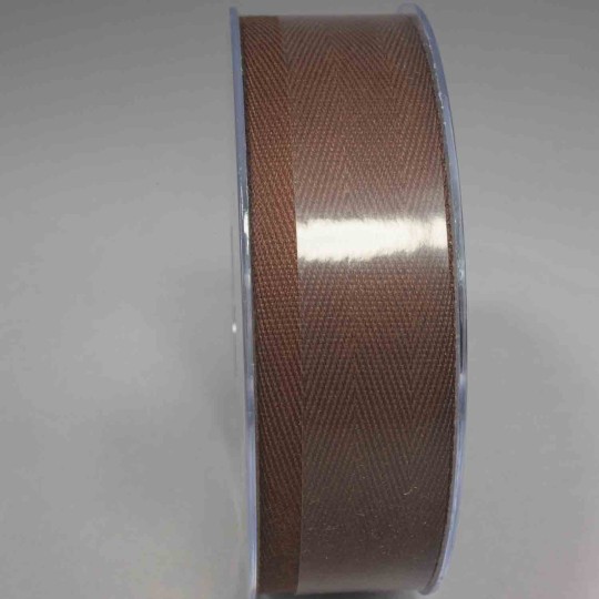 Nastro "Twill" - 30 Mm x 20 M / Cioccolato