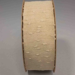 Nastro "Cotone Chloe" - 40 Mm x 10 M / Beige