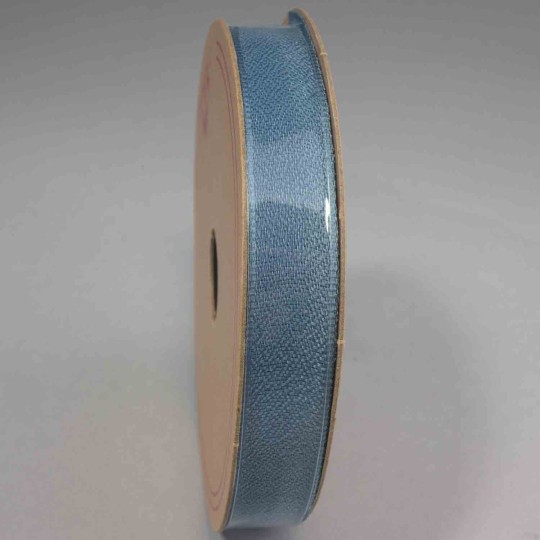 Nastro "Organza Mercurio" - 15 Mm x 10 M / Blu