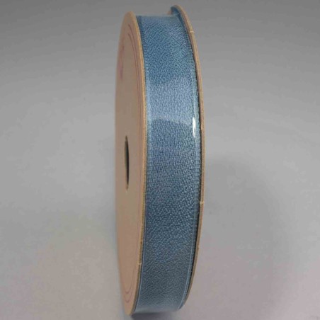 Nastro "Organza Mercurio" - 15 Mm x 10 M / Blu