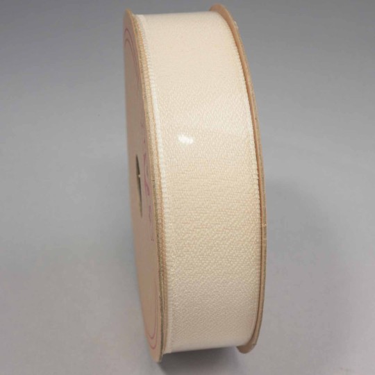 Nastro "Organza Mercurio" - 25 Mm x 10 M / Panna