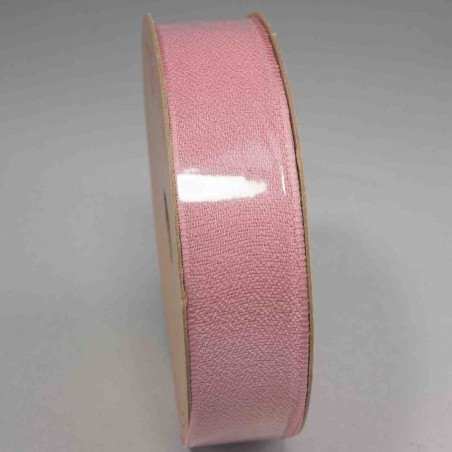 Nastro "Organza Mercurio" - 25 Mm x 10 M / Rosa