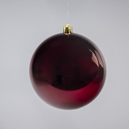 Pallina in plastica - 14 Cm / Bordeaux
