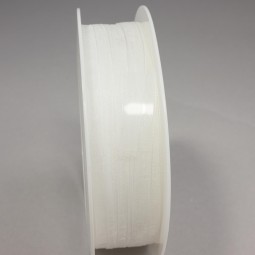 Nastro "Organza" - 7 Mm x 50 M / Bianco