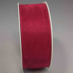 Nastro "Organza" - 40 Mm x 50 M / Bordeaux