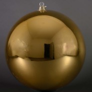 Pallina in plastica - 40 Cm / Oro