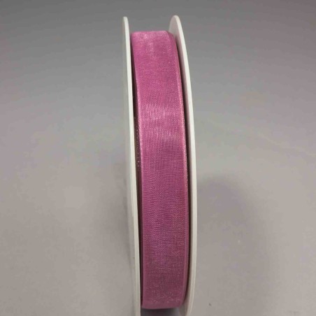 Nastro "Organza" - 7 Mm x 50 M / Orchidea