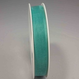 Nastro "Organza" - 15 Mm x 50 M / Verde acqua