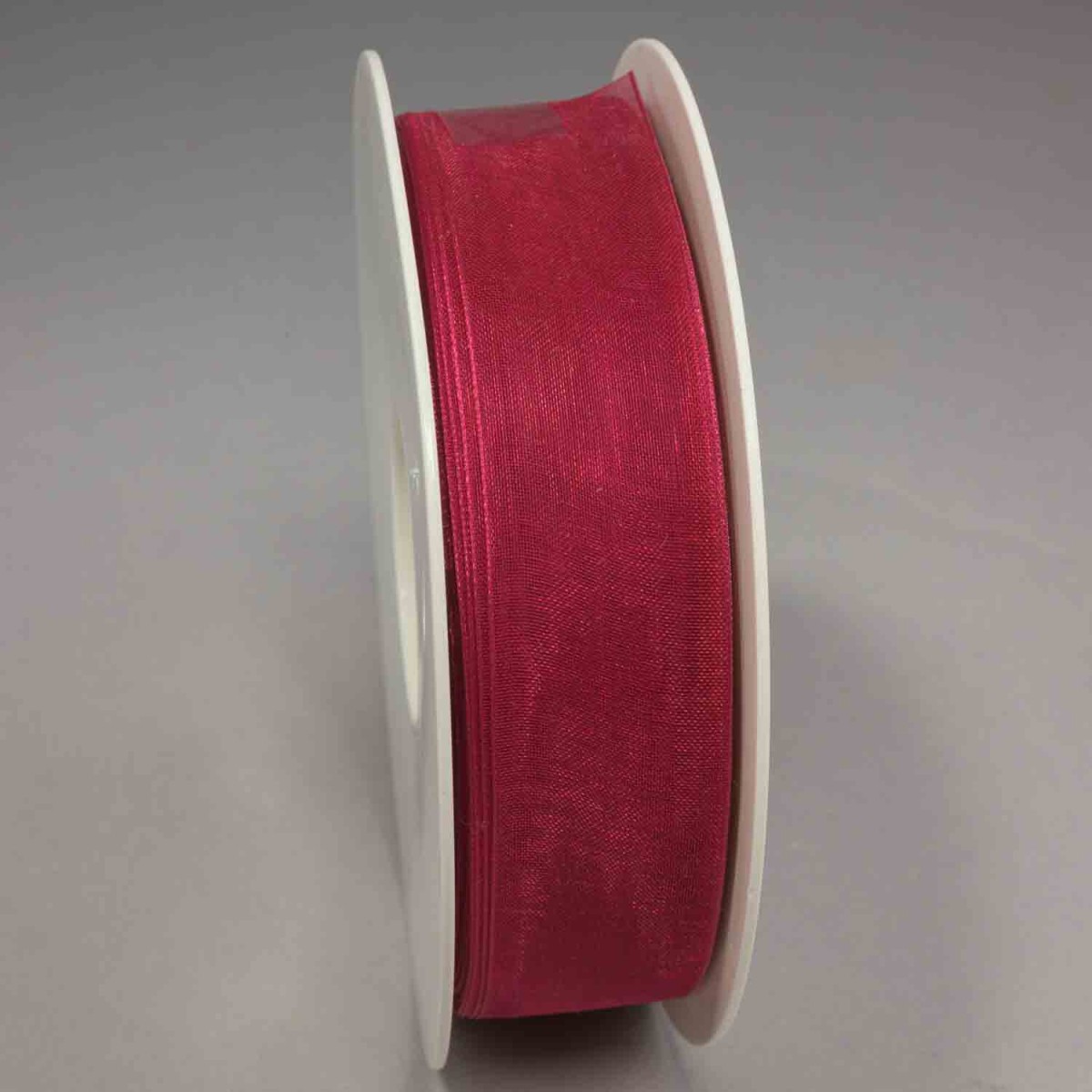 Nastro "Organza" - 25 Mm x 50 M / Rosso