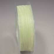 Nastro "Organza" - 7 Mm x 50 M / Verde chiaro