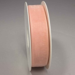 Nastro "Organza" - 25 Mm x 50 M / Rosa