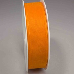 Nastro "Organza" - 25 Mm x 50 M / Arancione