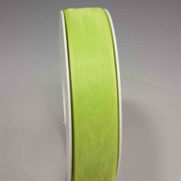 Nastro "Organza" - 25 Mm x 50 M / Verde lime