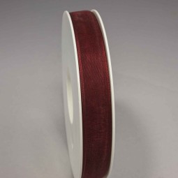 Nastro "Organza" - 15 Mm x 50 M / Rosso Cardinale