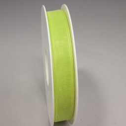 Nastro "Organza" - 15 Mm x 50 M / Verde lime