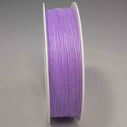 Nastro "Organza" - 7 Mm x 50 M / Lilla