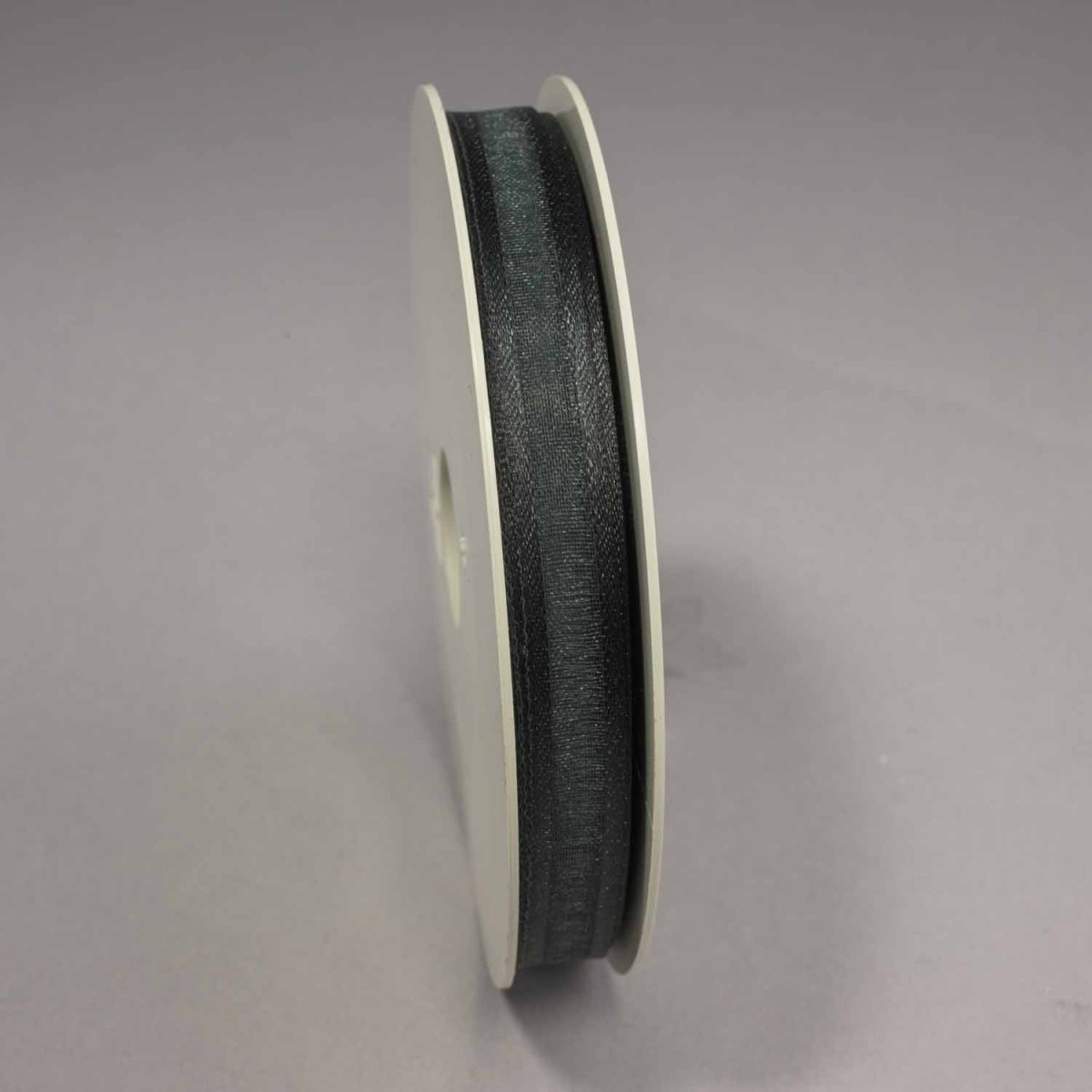 Nastro Organza e Sateen - 10 MM x 25 M - Nero