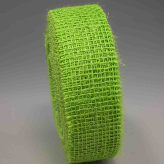 Nastro in Juta - 40 Mm x 20 M / Verde mela
