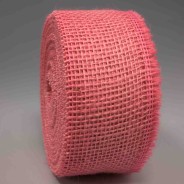 Nastro in Juta - 60 Mm x 20 M / Rosa