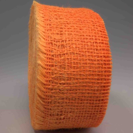 Nastro in Juta - 60 Mm x 20 M / Arancione