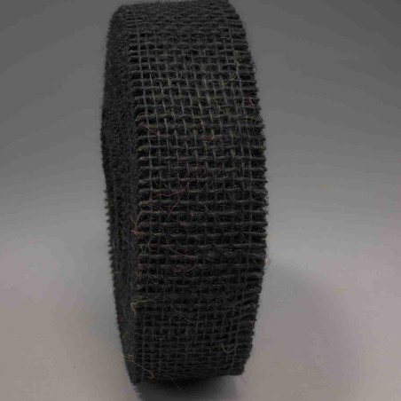 Nastro in Juta - 40 Mm x 20 M / Nero