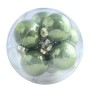 Palline in vetro 16 PZ - 8  Cm / Salvia