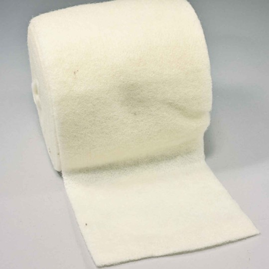 Nastro in lana 15 CM x 5 M / Bianco