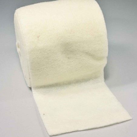 Nastro in lana 15 CM x 5 M / Bianco