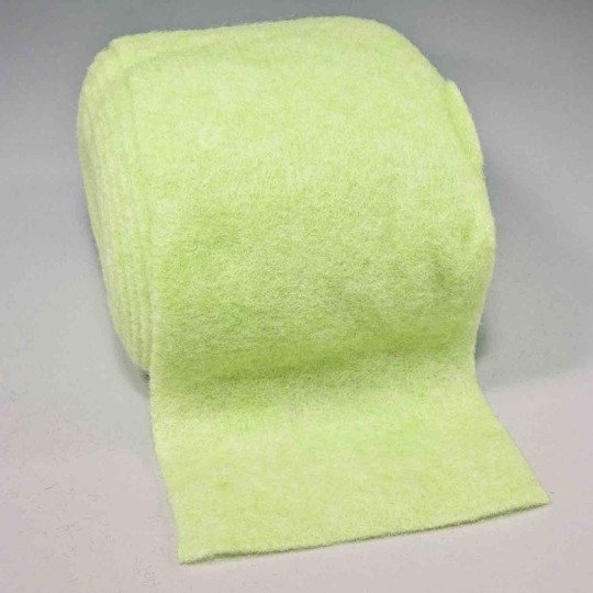 Nastro in lana 15 CM x 5 M / Verde chiaro