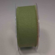 Nastro "Cotone Sfrangiato" - 40 Mm x 15 M / Verde scuro