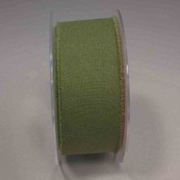 Nastro "Cotone Sfrangiato" - 40 Mm x 15 M / Verde scuro