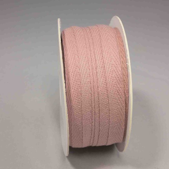 Nastro Cotone "Twill" - 9 Mm x 25 M / Rosa