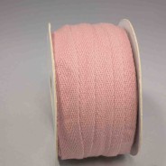 Nastro Cotone "Twill" - 15 Mm x 25 M / Rosa
