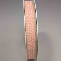 Nastro "Lino" a pois - 15 Mm x 20 M / Pesca